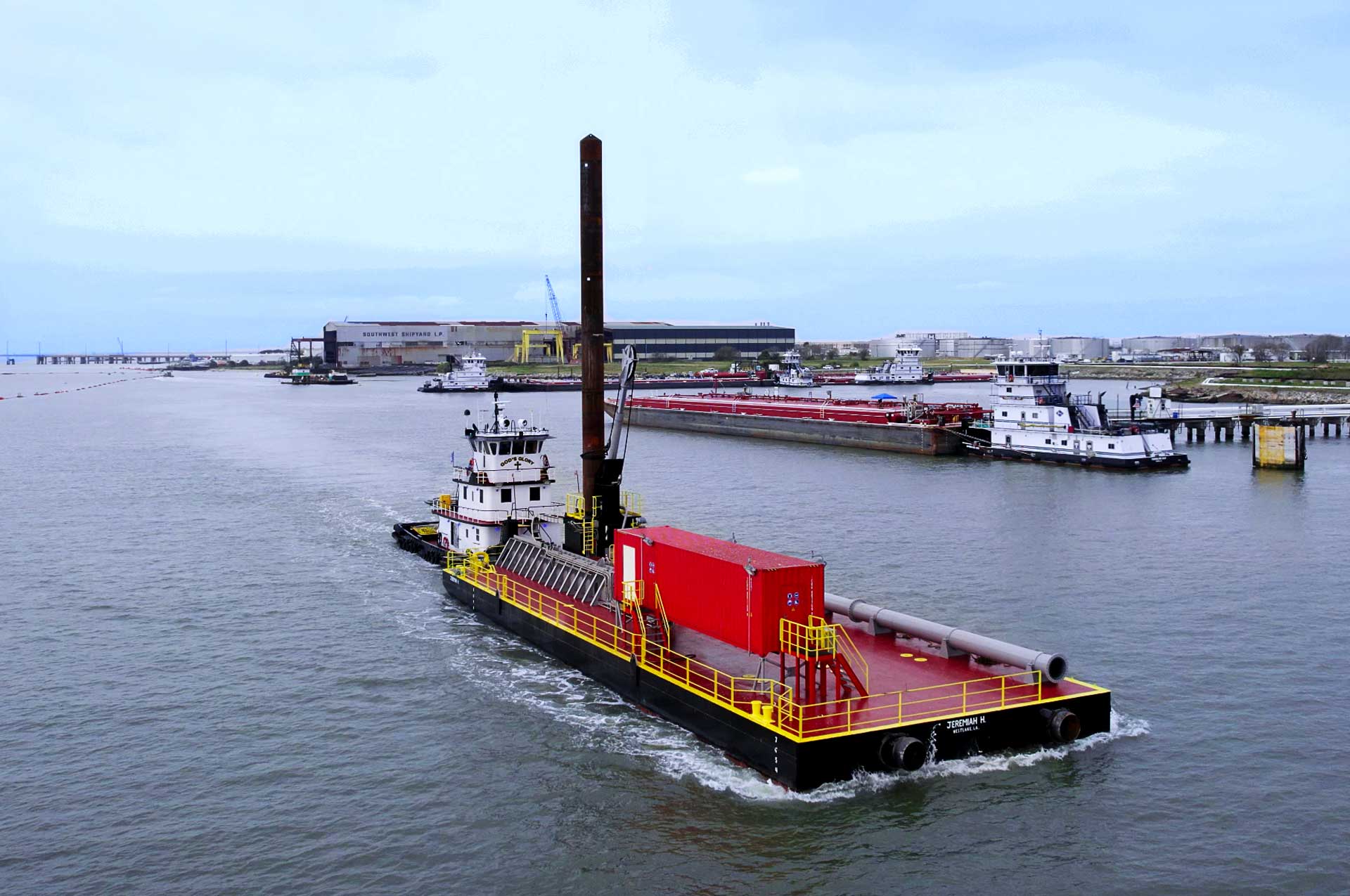 Jeremiah H. Idler Barge Launch